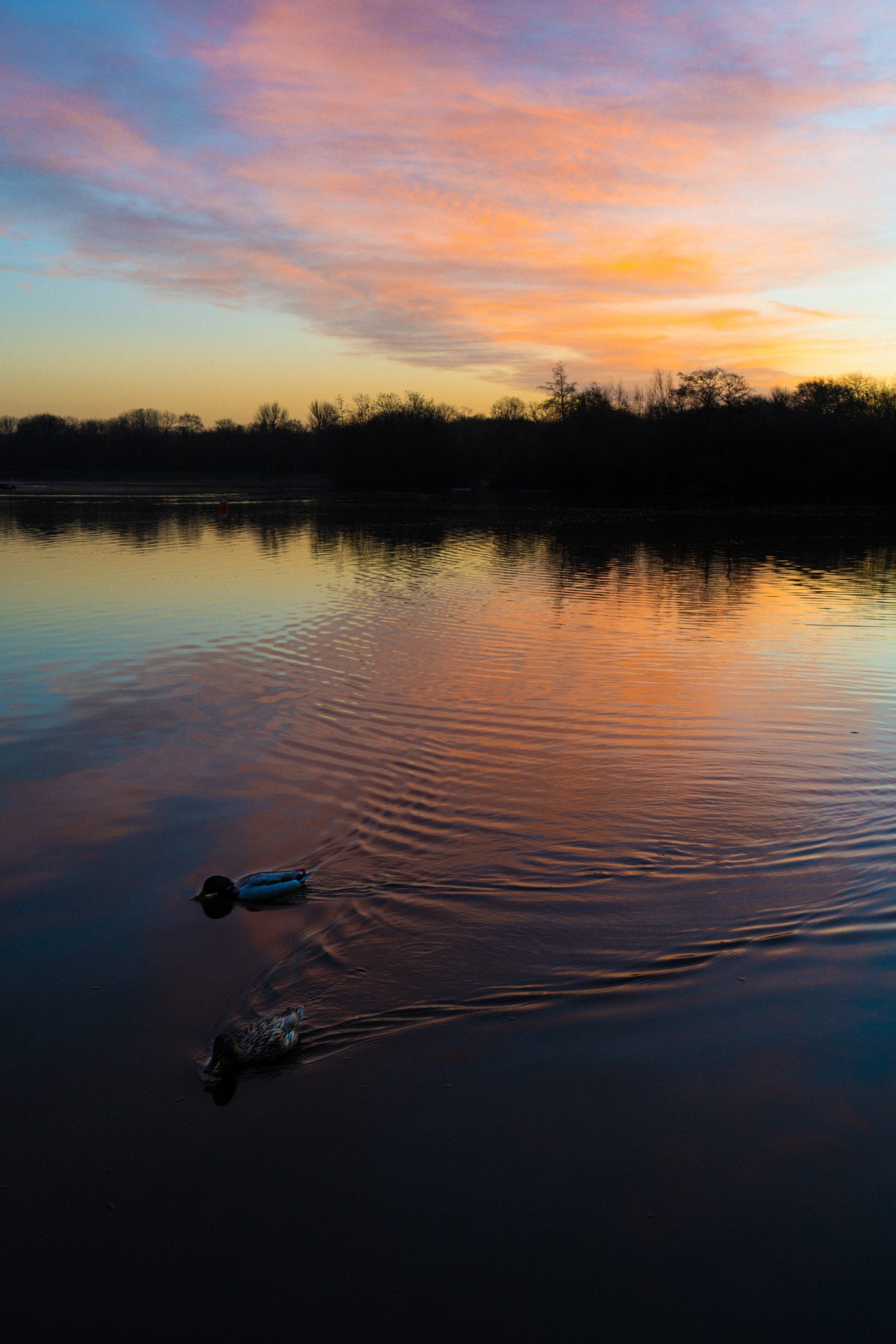 Sunrise at Arrow Valley Lake