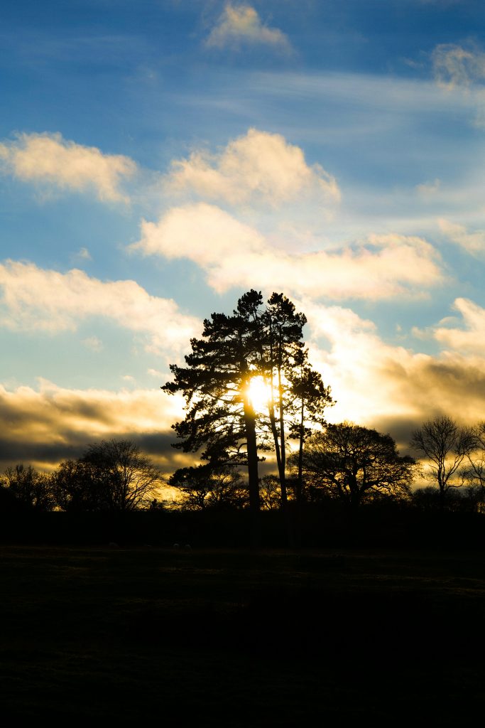 Sunset at Baddesley Clinton